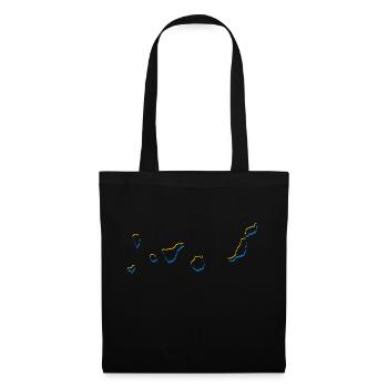 Îles Canaries - Sac en tissu - noir - Devant