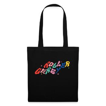 Roller Derby - Sac en tissu - noir - Devant