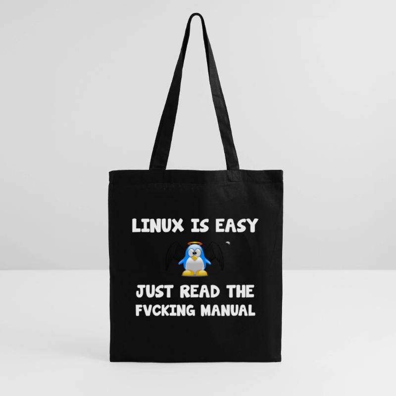 Linux Computer Science Programmer Admin Tote Bag