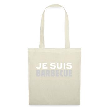 Je suis barbecue 🥩 CADEAU amateur de viande ! - Sac en tissu - nature - Devant