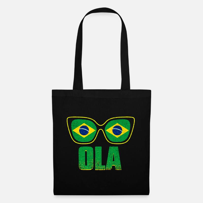 Brasilien Urlaub - Stoffbeutel - Schwarz