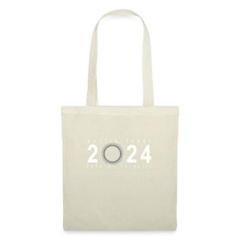 Eclipse solaire Austin Texas 8 avril 2024 - Sac en tissu - nature - Devant
