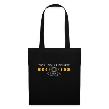 Canada Solar Eclipse 2024 April 8 Souvenir - Tote Bag - black - Front