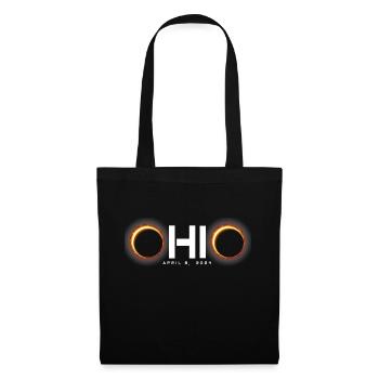 Ohio 2024 Eclipse Souvenir April 8 - Tote Bag - black - Front