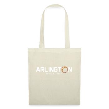 Arlington, Texas 2024 Sonnenfinsternis Souvenir 8. April - Stoffbeutel - Natur - Vorne