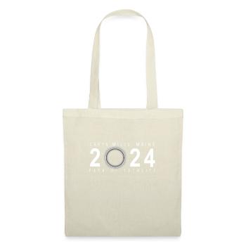 Solar Eclipse Carys Mills Maine April 8 2024 - Tote Bag - nature - Front