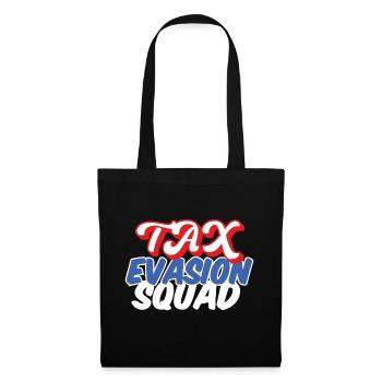 tax evasion squad - Tote Bag - black - Front