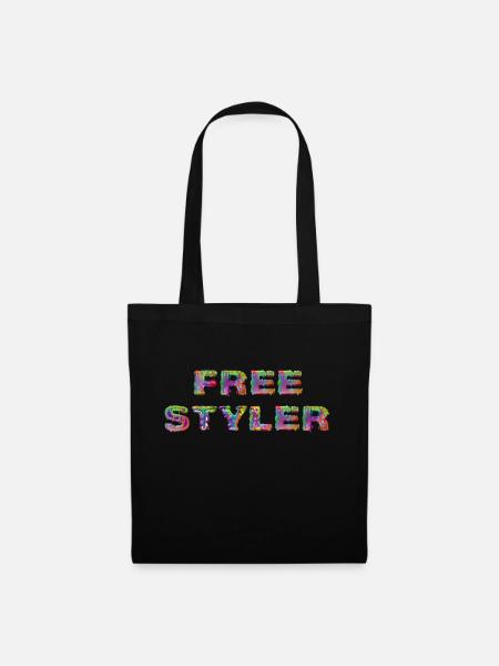 Free Styler - Stoffbeutel - Schwarz