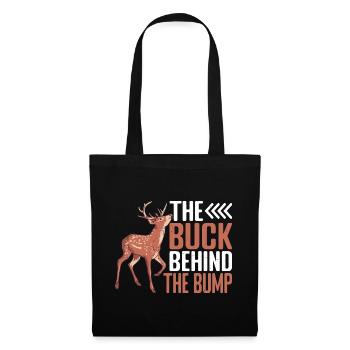 Le bouc derrière la bosse 2 - Sac en tissu - noir - Devant