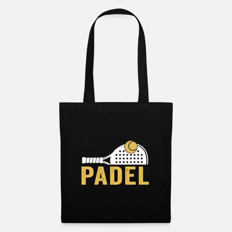 Padel - Stoffbeutel - Schwarz