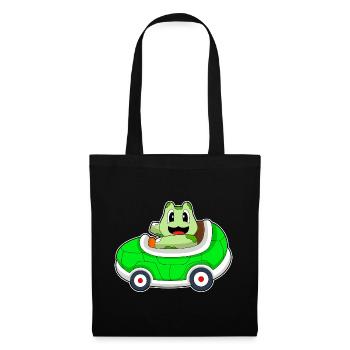 Turtle Car - Tote Bag - black - Front