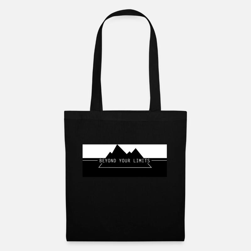 Beyond your limits - Tote Bag - black