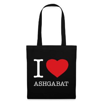 I LOVE ASHGABAT - Tote Bag - black - Front