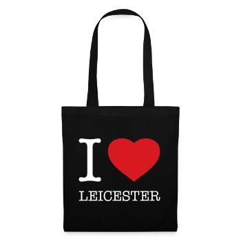 I LOVE LEICESTER - Tote Bag - black - Front