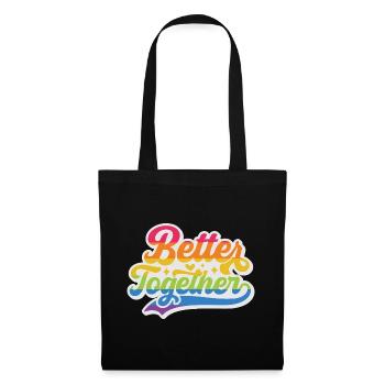 LGBT Pride Month - Better Together - Tote Bag - black - Front