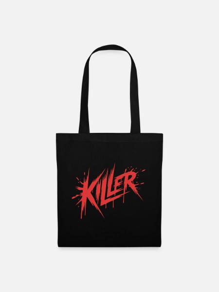 Killer - Killer Blood Design - Stoffbeutel - Schwarz