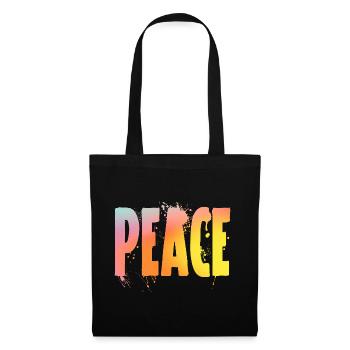 Peace - Tote Bag - black - Front