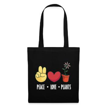 Garten- Und Pflanzenliebhaber Geschenke - Stoffbeutel - Schwarz - Vorne