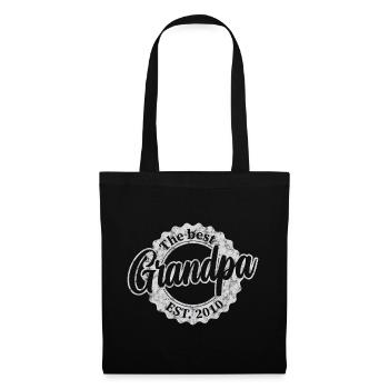 The Best Grandpa since 2010 - Tote Bag - black - Front