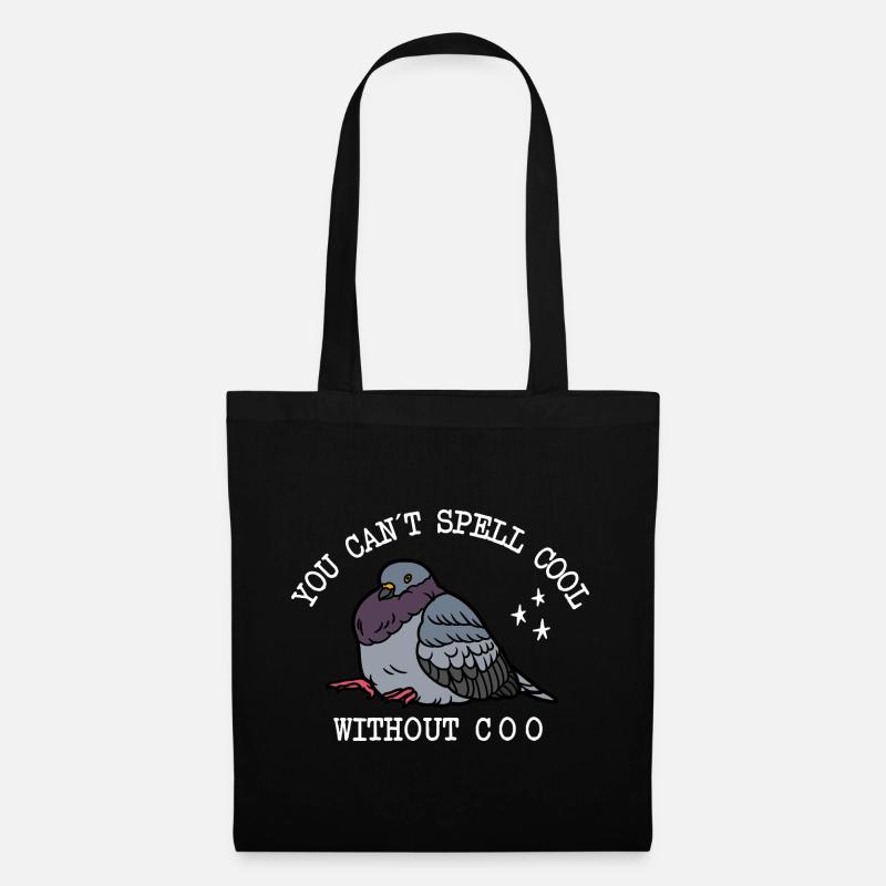 Dove Can't Spell Cool - Tote Bag - black