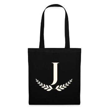 J - Tote Bag - black - Front