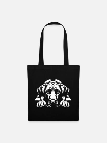 Rhodesian Ridgeback "Black Edition" - Stoffbeutel - Schwarz