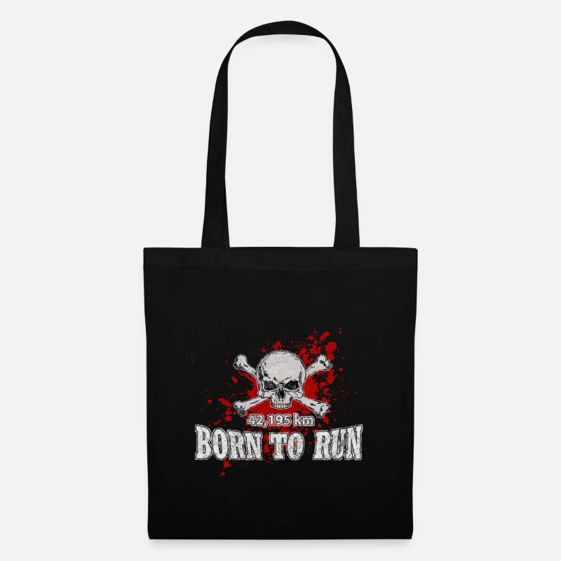 marathon - Tote Bag - black