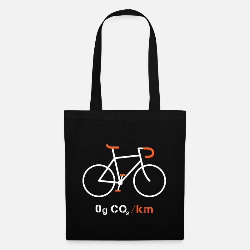 Bicycle environmental protection - Tote Bag - black