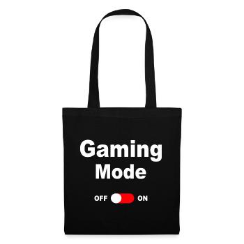 Mode De Mode Off Gamer Joke Game Enfants Cadeau - Sac en tissu - noir - Devant