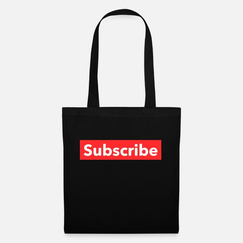 Subscribe - Tote Bag - black