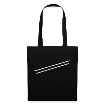 Minimal stripes - Tote Bag - black - Front