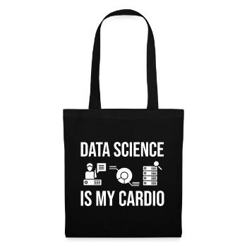 Datenwissenschaftler Data Science Wissenschaft - Stoffbeutel - Schwarz - Vorne