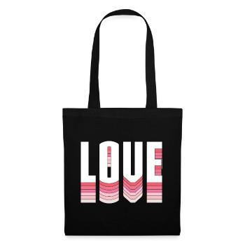 Love - Tote Bag - black - Front