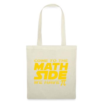 CÔTÉ MATH - Sac en tissu - nature - Devant