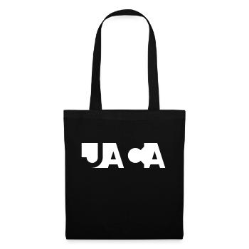 JACA – Huesca – Aragon – Espagne - Sac en tissu - noir - Devant