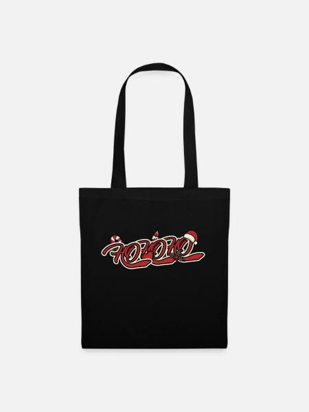Ho Ho Ho - Christmas Weihnachten - Tote Bag - black
