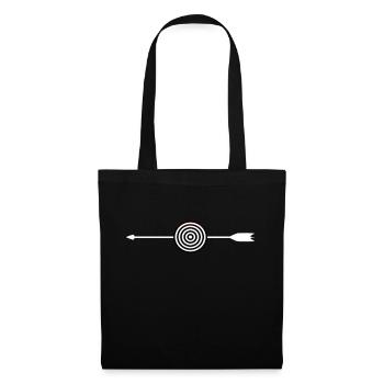 Chemise Archer Archer à l’arc - Sac en tissu - noir - Devant