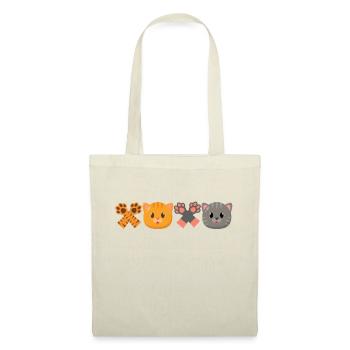 XOXO Chat - Sac en tissu - nature - Devant