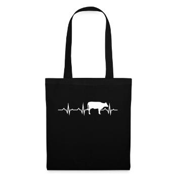 Landwirt Bauer Agriculteur - Sac en tissu - noir - Devant