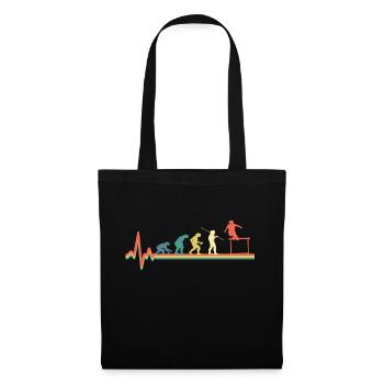 Athletics Hurdles Evolution - Tote Bag - black - Front