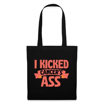 I Kicked Cancer's Ass 2 - Tote Bag - black - Front