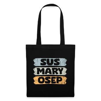Vintage Sus Mary Osep Pinoy Expression For - Stoffbeutel - Schwarz - Vorne