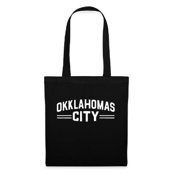 Oklahoma City - Sac en tissu - noir - Devant