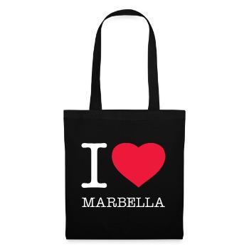 J’ADORE MARBELLA - Sac en tissu - noir - Devant