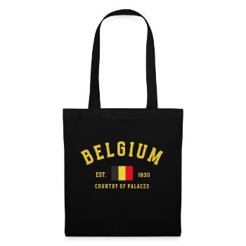 Belgien Est 1830 Jahrgang - Stoffbeutel - Schwarz - Vorne