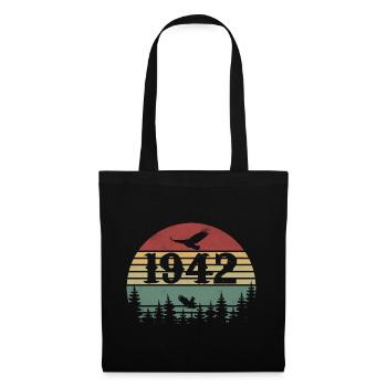 1942 Vintage 1942 Retro 1942 Birthday Gift - Tote Bag - black - Front
