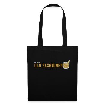 May contain Old Fashioned design funny - Tote Bag - black - Front