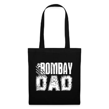 Bombay Bombay Cat Dad - Tote Bag - black - Front
