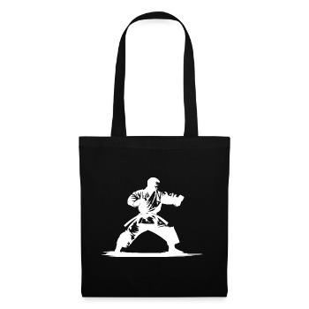 Karateka - Stoffbeutel - Schwarz - Vorne