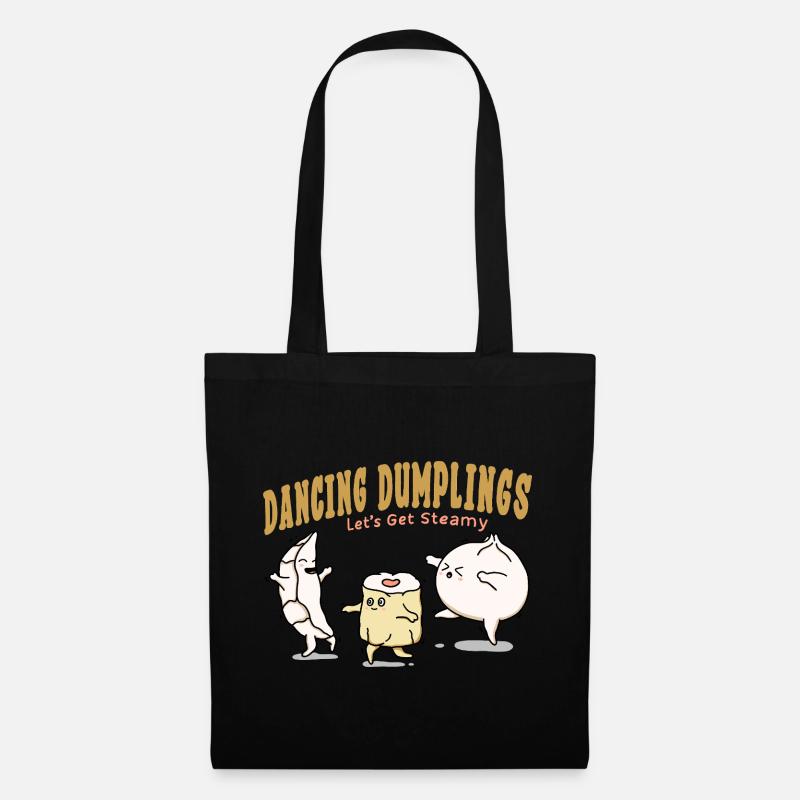 Dancing Dumplings - Tote Bag - black